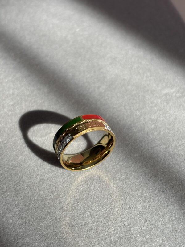 Red and Green Ring