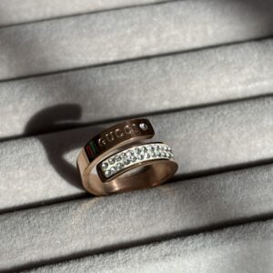 Rose Gold G Ring