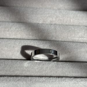 Silver Screw Ring
