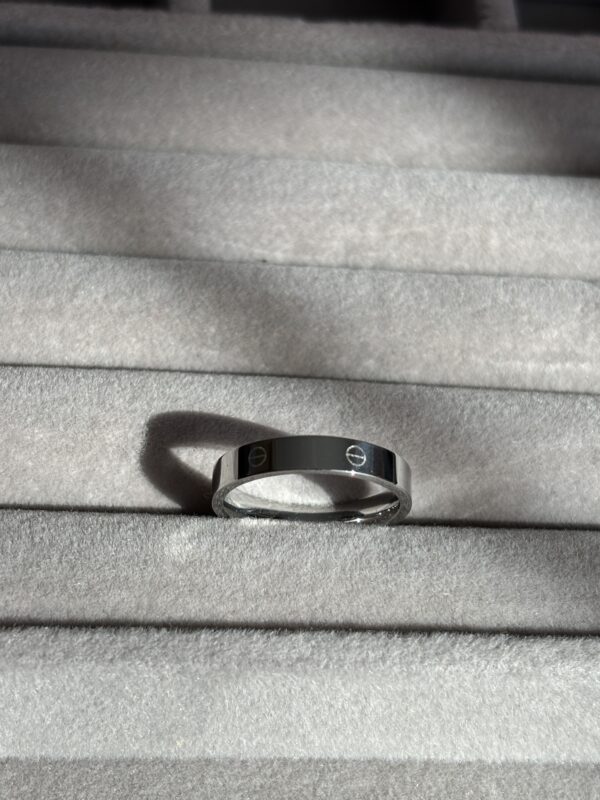 Silver Screw Ring