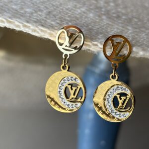 Golden L.V Earing