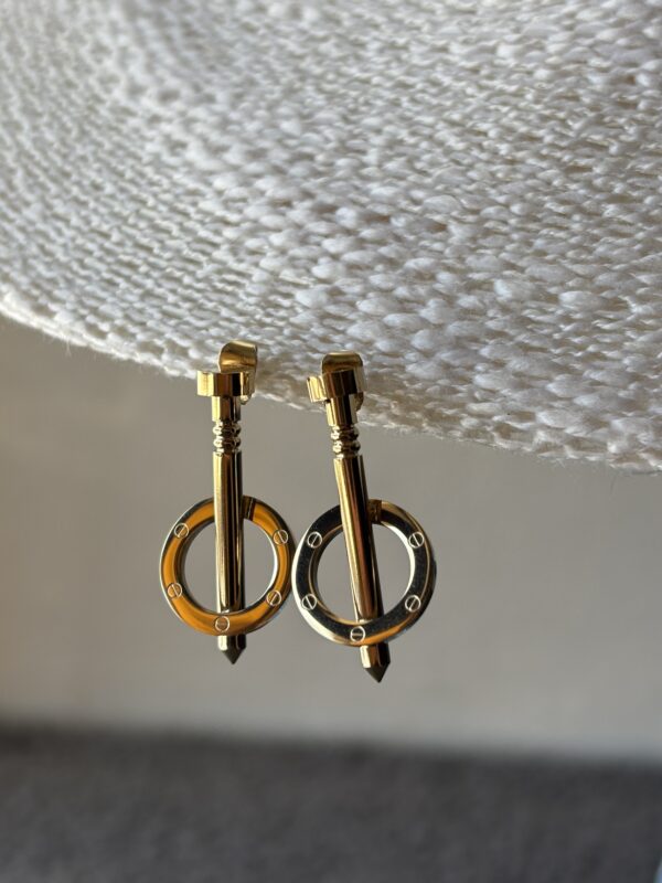 Screw Nail Earings
