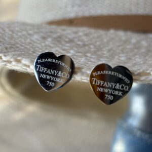 Silver Heart Earing