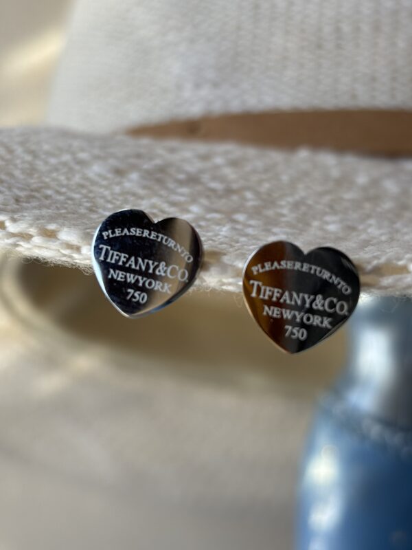 Silver Heart Earing