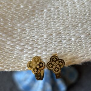 Bud and Gold Earing
