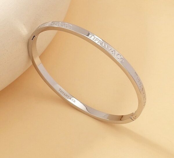 Silver Charm Bangle