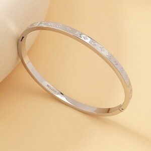 Silver Vuitton Vibe Cuff