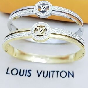 L V Diamond Bangle