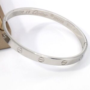 Silver Screw Bangle