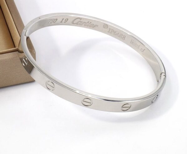 Silver Screw Bangle