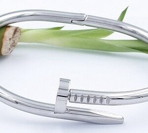 Silver Nail Bangle