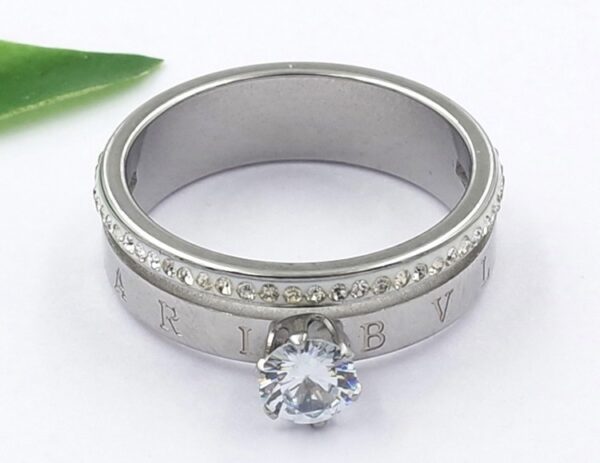 Silver Double Layered Ring