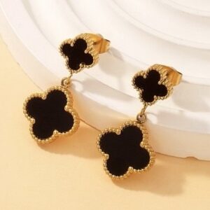 Black Gleam Earings