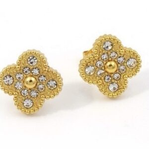 Gold Diamond Studs