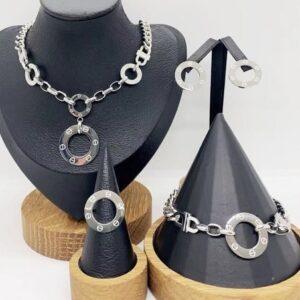 Silver 	Argento Bold set
